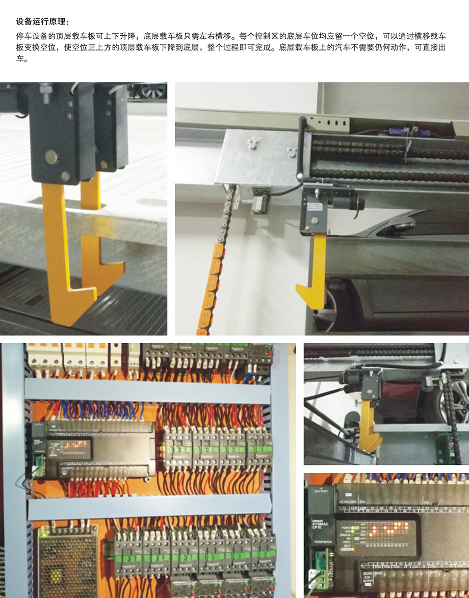 贵阳重列PSH2二层升降横移立体车位运行原理